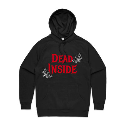Dead Inside Men's Hoodie. Thumbnail