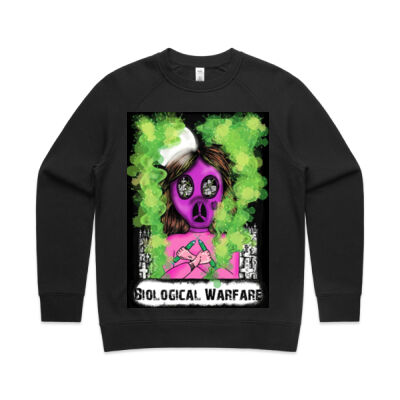 Biological Warfare Women's Jumper. Thumbnail