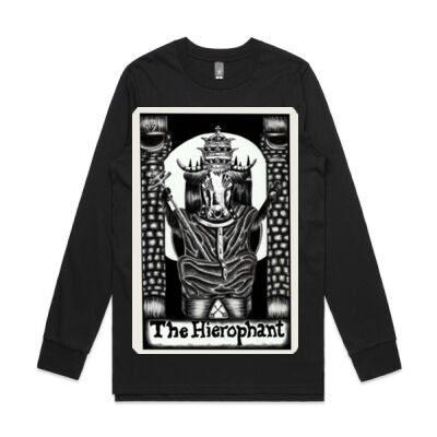 The Hierophant Tarot Unisex Longsleeve Thumbnail